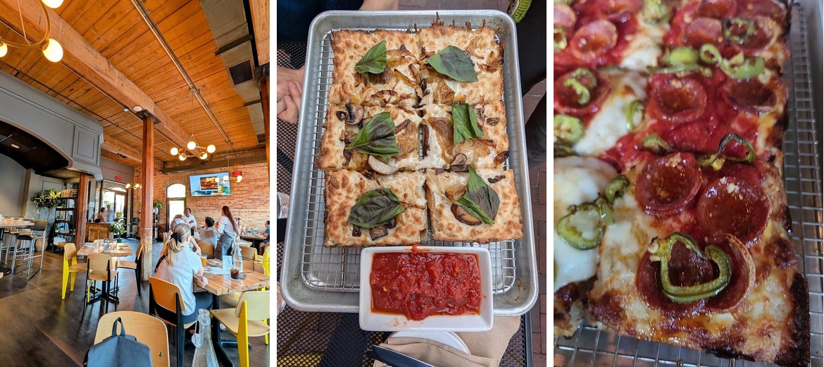 Emmy Squared Pizza: Durham Menu